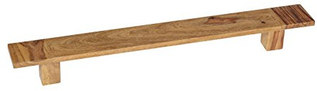 Woodkings® Handtuchhalter Leeston Echtholz Palisander massiv 85cm Handtuchstange Massivholz Badmöbel Wandregal