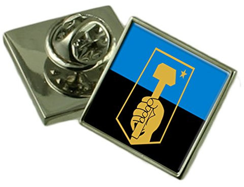 Select Gifts Stadt Donetsk Ukraine Flagge Ehrennadel Abzeichen Tasche