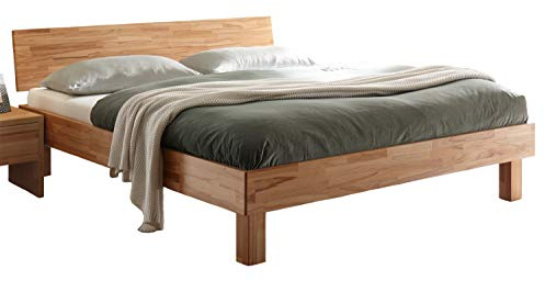 Hasena Trento Bett Forti 25 Kernbuche mit Kopfteil 180x200