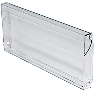 Bosch Siemens 743285 00743285 ORIGINAL Schubladenblende Schubladenfront Gefrierschubladengriff Griffplatte Blende 405x173mm Gerfierschrank Kühlschrank auch Neff Balay Constructa