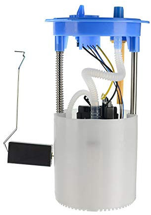 Frankberg Kraftstoffpumpe Benzinpumpe Kraftstoff-Fördereinheit Modul Satz ohne Drucksensor 5-Polig Kompatibel mit Golf VI 5K1 T.o.u.r.a.n 1T1 1T2 Replace# 1K0919051BH