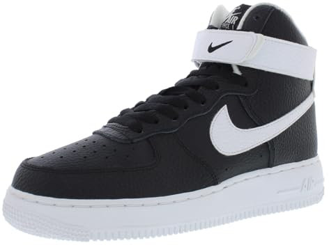 Nike Air Force 1 High '07, Basketballschuhe für Herren, Black White, 42 EU