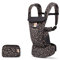Ergobaby Omni Dream Babytrage für Neugeborene ab Geburt bis 20kg, 4 Positionen SoftTouch Cotton Ergonomische Babybauchtrage Rückentrage Baby-Tragetasche, Black Leopard