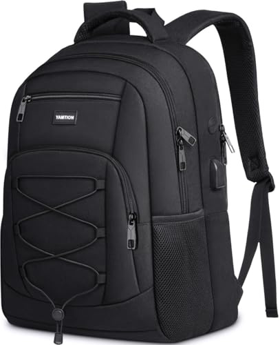 YAMTION Mochila Escolar Hombre y Mujer,Mochila Juvenil Adolescente Mochila Portatil para Estudiante Universidad Secundaria Oficina Trabajo