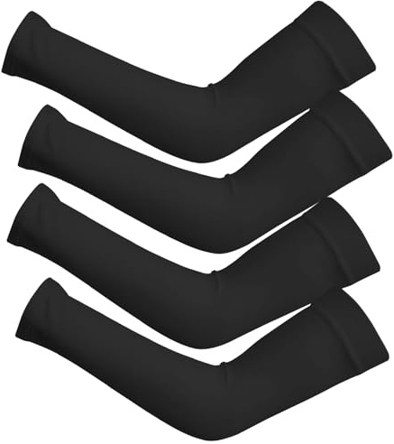 NIEITRK Armstulpen & Arm Sleeves UV-Schutz kühlend für Damen Herren | Armstulpen als Arm Warmers mit UPF 50+, atmungsaktiv, rutschfest, für Sport Gaming Tattoo-Cover, geeignet Sonnenschutz.
