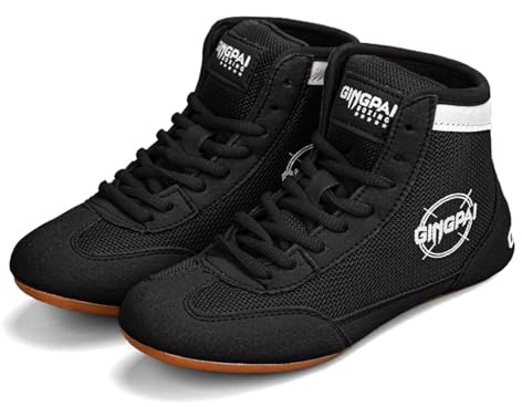 Boxen Stiefel ringerschuhe,Leichte Kampfsport Boxschuhe,Boxschuhe FüR Jugendliche,Ringerschuhe Herren,Leichte Und Atmungsaktive,Komfort Und StabilitäT,Für Männer,Frauen,Jugend,Taekwondo.