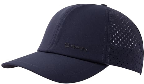 TOP-EX Waterproof Summer Baseball Ponytail Cap for Men Women 95556 Navy M/L