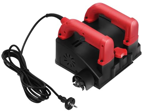 Fresa de saneamiento de 1200 W, lijadora, fresadora de muros, para la renovación de paredes, techos, suelos y fachadas, 24,5 x 22 x 16,5 cm