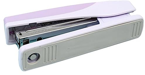 CANIGHT Großvolumiger Bürohefter Ergonomischer Multifunktionaler Hefter Für Schreibtisch Und Büro Für Effizientes Heften Und Binden Trendiger Zweifarbiger Ausführung