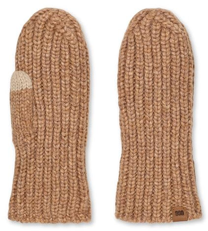 UGG Chunky Rib Mitten, hellbraun, Gr. -