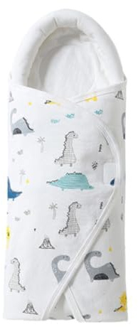 Kids Pucksack 0–6 Monate Baby Schlafsäcke für Neugeborenen Kleinkinder Oeko-tex100 Swaddle Decke Pucktuch Babyschlafsack Wickeltuch für Säuglinge 100% Bio-Baumwolle Unisex (Weiß)