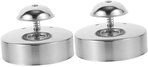 Alipis 2 Piezas molde de sándwich cuchillo pan cuchillo de pan clips de sellado de cocina ahorrador selladores cortador de pastel molde antiadherente para tostadas Acero inoxidable Silver