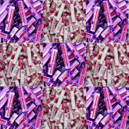 Original Parma Violets & Fizzers – Retro British Sweets, Individually Wrapped Rolls, Assorted Pack - Swzl (500g, Mixed Sweet)