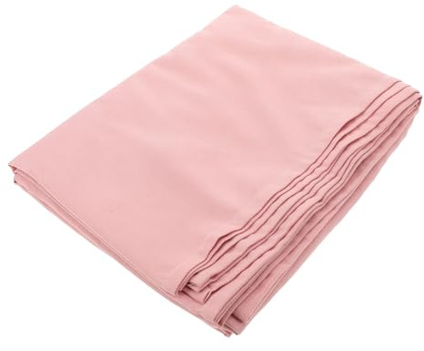 Massagebett Bezug mit Öffnung, Gestrickte Baumwolle, Rosa | Schönheitsstudio und Massage, Waschbar und Wiederverwendbar, Entspricht Branchenüblichen Standards