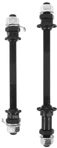 Alipis 1 Set di perni a sgancio rapido per Ruote Anteriori e Posteriori per Bici da Strada e da Montagna, Accessori per Ciclismo di Ricambio