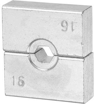 QUARKZMAN 5AWG 16 mm hydraulisk pressmutter 8 ton sexkantig ersättningsmutter för YQK-120 krympverktyg elektriska kabeländar stålkabel