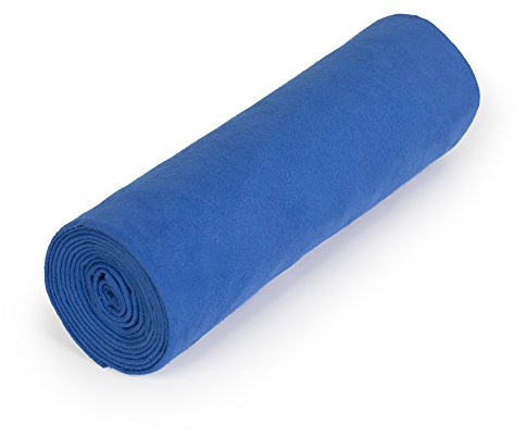 nu:ju Sporthandtuch | Fitness Handtuch | Saunatuch | Strandtuch aus EVOLON | 1 STK. (ca. 100x180cm) in Lapis Blue - Ultraleicht (234g), schnelltrocknend, angenehm auf der Haut, platzsparend