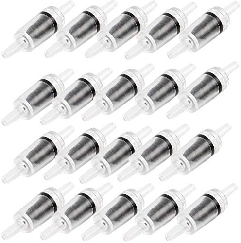 JZMYXA Check Valve for Aquarium Air Pump 20 Pieces,One Way Non-Return Check Valve