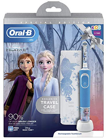 Oral-B Kids - Cepillo de dientes eléctrico de Frozen 2