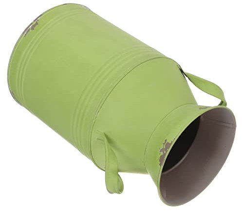 Yardwe Pot De Fleurs Fer Jardinière Vintage Support De Rangement pour Arrangement Floral Seau