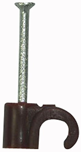 ZZV42415 Kabelschelle, rund, Braun, 3,5 mm, 100 Stück