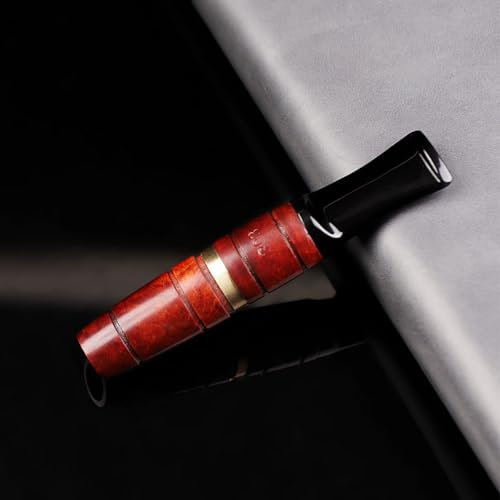 Bocchino per Sigaretta,Legno Bocchino,Bocchino con filtro a carbone attivo da 9 mm,Per Sigarette Di Dimensioni Normali E Sottili
