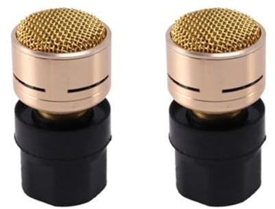2 pz N-M182 Pickup Microfono Microfono dinamico Capsula Nucleare, Microfono Universale, Riparazione per microfoni cablati e Fili