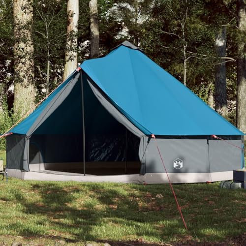 Gecheer Campingzelt, wasserdichtes Tunnelzelt mit E-Anschluss, Polyester, für Outdoor-Abenteuer und Familiencamping