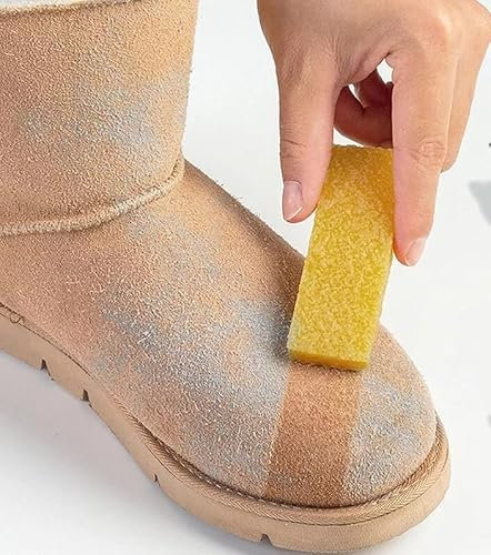Suede and Leather Shoe Cleaning Brush, 8 cm Rubber Eraser Stick