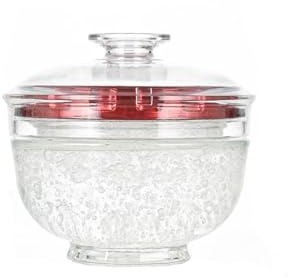 CFY652 Mantequillera Mantequera Redonda de Cristal for Guardar mermeladas y Miel en la Cocina del hogar. Butter Dish(Grande)