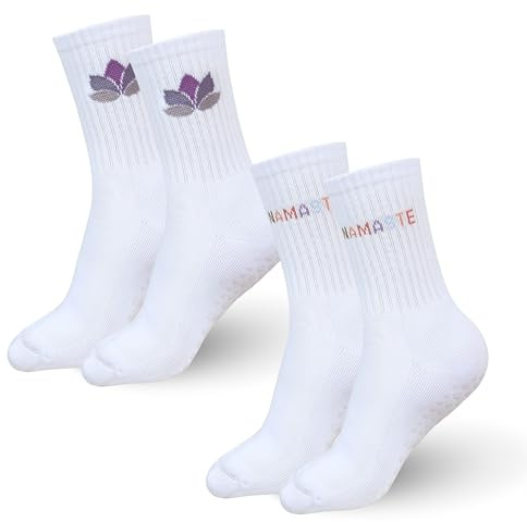 Made by Nami Set Pilates Socken Anti Rutsch Stoppersocken Damen 35-42 Yoga Kleidung Damen