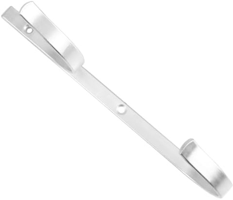 GALPADA Metallhaken Teilig Wasser Schlauchhalter Aluminium Langlebig mit Schrauben für Schwimmbad Gartenzubehör Praktischer Pool Schlauch Organizer