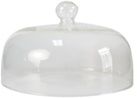 Qusedwey High Borosilicate Glass Microwave Splatter Cover(10 Inch) Non- Plastic-Free for Food Lids