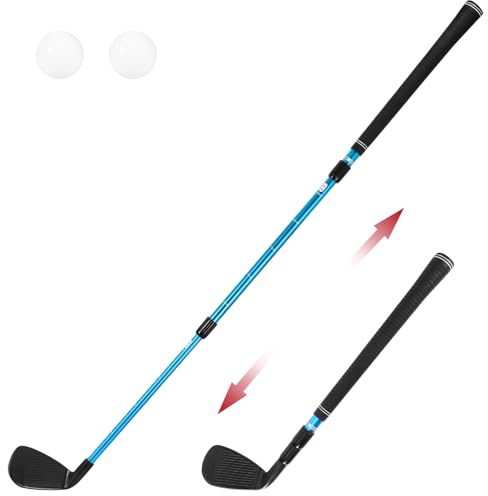 Golf Putter Einstellbare Golf Putter Set Aluminiumlegierung Schaft Unisex Mini Putter mit 2 Bällen Kann sowohl von Links- als auch Rechtshänder für Kinder, Jugendliche und Erwachsene verwendet werden