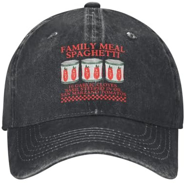 WASFFVPSO The Bear TV Show Meal Spaghetti Baseball Cappello Unisex Denim Svelato Snapback Italian Sandwich Allenamenti Cappelli Regolabili