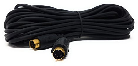 MainCore 10m long SVHS S-Video 4 pin mini-Din/Male to Male Cable Cord Lead
