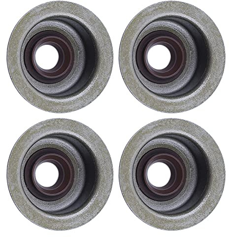 Gubeter Kit de Joint d'huile de Tige de soupape 2 pièces, pour pièces de Moteur de Moteur de Tondeuse à Gazon Honda Gx120 Gx160 Gx200, 12209-Zh8-003