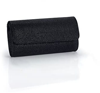 CORIOS Damen Clutch Tasche Pailletten Abendtasche Glitzernde Handtasche mit Abnehmbarer Kette Brauttasche Frauen Schultertasche Elegante Umhängetasche für Hochzeiten Partys Bankette Dates Schwarz