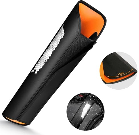 LETSERBIKE Ebike Battery Cover Waterproof, Neoprene Electric Bicycle Battery Cover Large, Fat Tire E-Bike Light-reflecting Battery Covers Bag for Winter, Dustproof, Extended Battery Life