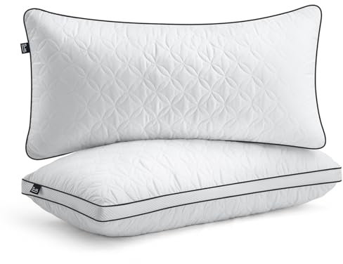 BedStory Kopfkissen 40x80cm 2er Set,Waschbare Kissen aus 950gx2 Mikrofasern,Atmungsaktive Pillow weich& stützend,Öko-Tex Zertifiziert