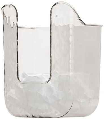 Wpsagek Aufbewahrungsbox Für Feuchttücher, Taschentuchhalter Zum Aufhängen An Der Wand, Ohne Stanzen Wandbehang Taschentuchspender, Transparenter