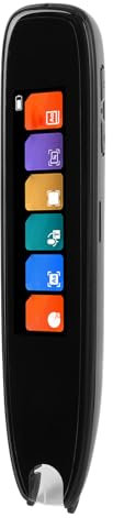Smart Scan Translator Scanning Pen, Mehrsprachiges Übersetzungsgerät 142 Sprachen, Online-Sprachübersetzungen, Sprachlerner, 9 Offline-Aufnahmen, für Geschäftsreisen