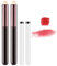 XFSRG Set Pennelli Labbra Professionali Manico Metallico Strumenti Trucco Applicatore Rossetto Contenitore Trasparente