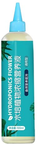 Fertilizante Líquido - 110 Ml De Alimentos De Planta Hidropónica | Fertilizante De Nutrientes Hidropónicos Y De La Base Del Suelo | Hidrocultura Food De Planta Hidroponía | Fertilizante De Nutrientes