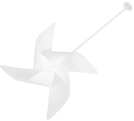 Hemobllo 10ensembles Moulin à Vent Extérieur Kit DIY avec Ventouses et Bâtonnets Creux pour Décoration Jardin et Activités Manuelles Garçon Fille