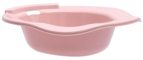 SHOWERORO Sitzbadewanne für Toilette Tragbares Sitzbad Waschbecken für Wochenbettpflege PP mit Aufhängeloch
