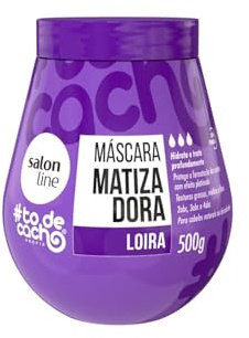 Mascara Matizadora Purple Toner Hair Mask #todecacho Salon Line