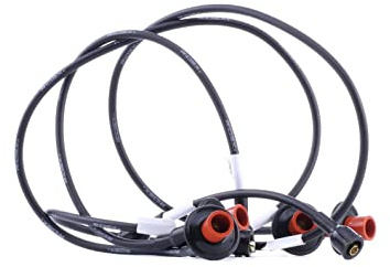 RIDEX 685I0022 Zündleitungssatz Zündkabelsatz Kompatibel mit VW Kaefer Typ 1 111998031 111998031A