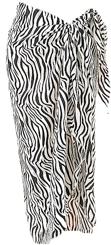 TBSCWYF Paréo Femme Plage Bohème Sarong Long Bikini Cover Up Jupe de Plage Bikini Écharpe Robe de Plage Jupes Wrap D'été Robe de Plage Vacances