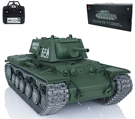 Toucan RC Hobby Pro 1/16 HL TK7.0 Soviet KV-1 RC Tank IR BB Shooting 3878 HL Metallschienen Räder Stahlgetriebe Getriebe Raucheffekt